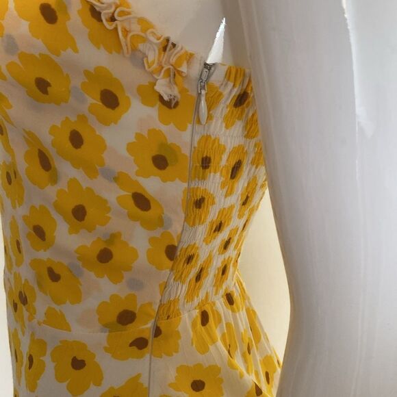 Faithfull the Brand Noemie Midi Dress Constance Floral Print Size Small - Picture 8 of 14